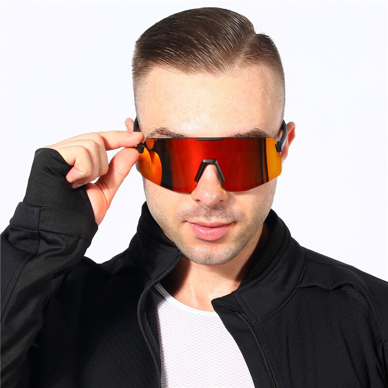West Biking Unisex Full Rim Acetate Polarized Sport Sunglasses YP0703135 Sunglasses West Biking