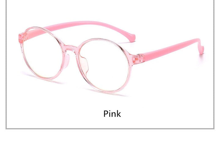 Yimaruili Unisex Children's Full Rim Acetate Frame Eyeglasses YKF2040 Full Rim Yimaruili Eyeglasses