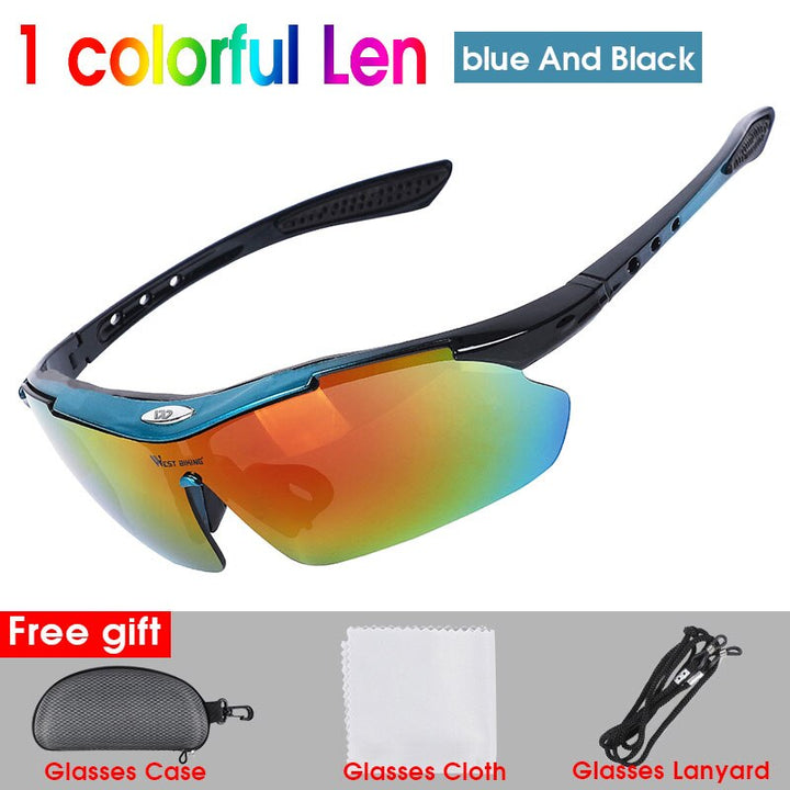 West Biking Unisex Full Rim Rectangle Acetate Polarized Sport Sunglasses YP0703111-135-136 Sunglasses West Biking