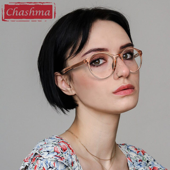 Chashma Unisex Full Rim Round Acetate Eyeglasses 2007 Full Rim Chashma