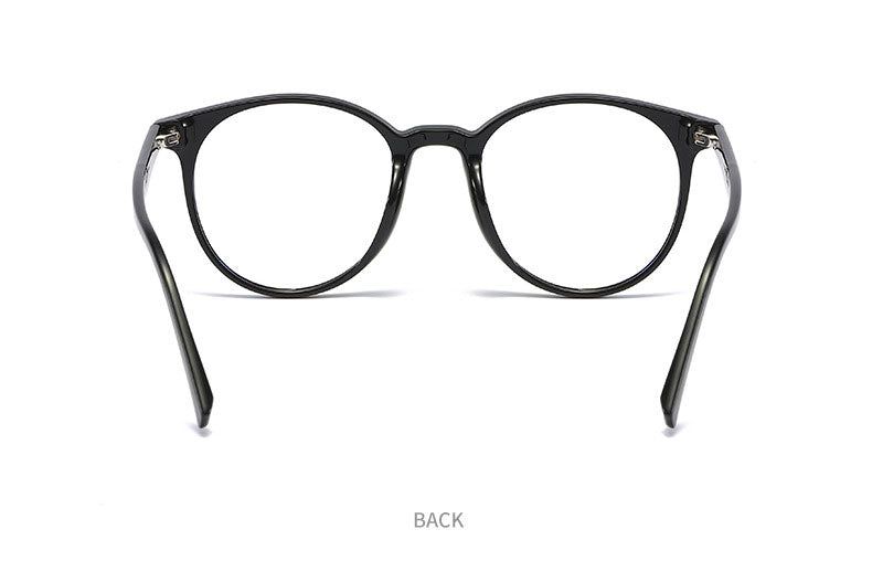 Hotony Women's Full Rim Round Acetate Frame Eyeglasses 3003 Full Rim Hotony