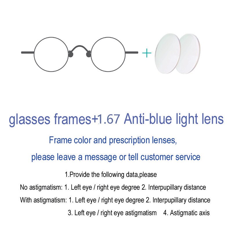 Yujo Unisex Full Rim Round Eyeglasses Acetate Y008 Full Rim Yujo 167 China