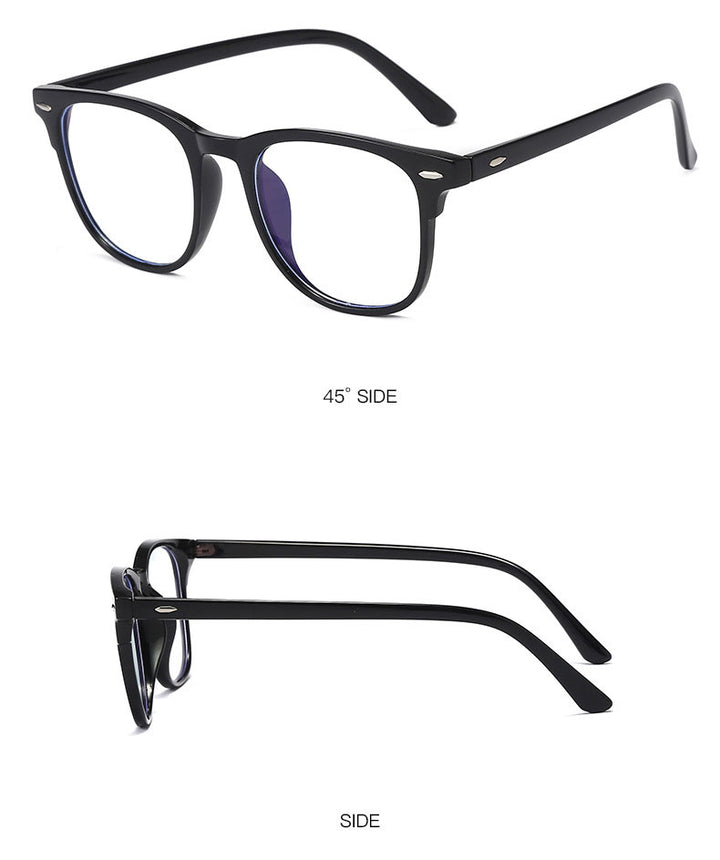 Hotony Women's Full Rim TR 90 Resin Round Frame Eyeglasses 3017 Full Rim Hotony