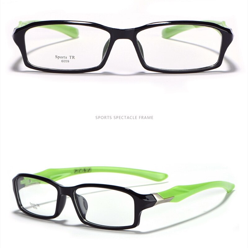 Yimaruili Men's Full Rim TR-90 Resin Sport Frame Eyeglasses 6059 Full Rim Yimaruili Eyeglasses