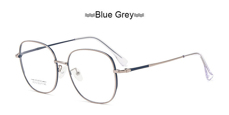 Hotony Unisex Full Rim Aluminum Magnesium Alloy Frame Eyeglasses AC012 Full Rim Hotony
