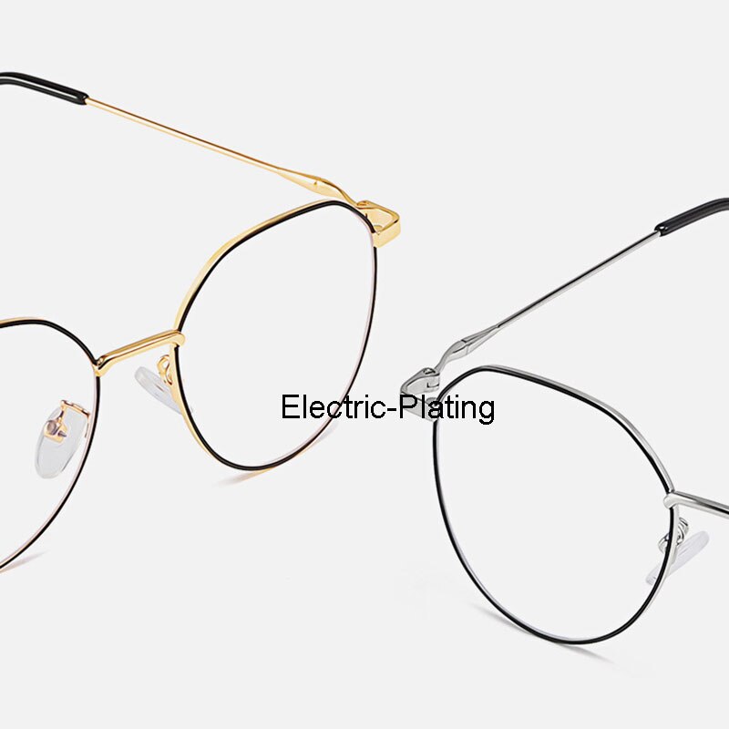 Handoer Unisex Full Rim Polygonal Square Alloy Eyeglasses 1913 Full Rim Handoer