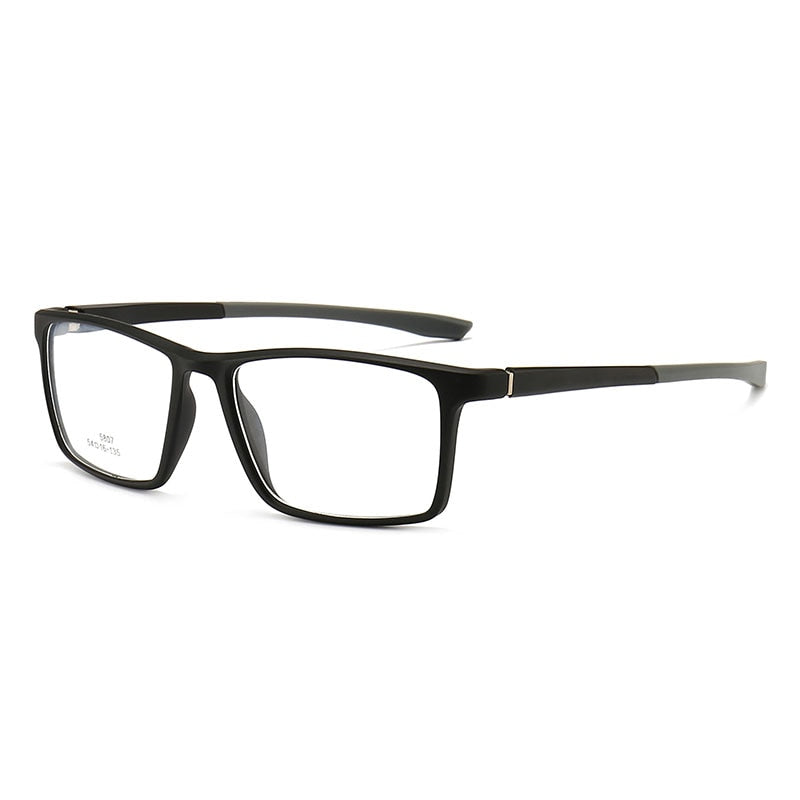 Hotochki Unisex Full Rim PC Plastic Resin Frame Eyeglasses 5807 Full Rim Hotochki   