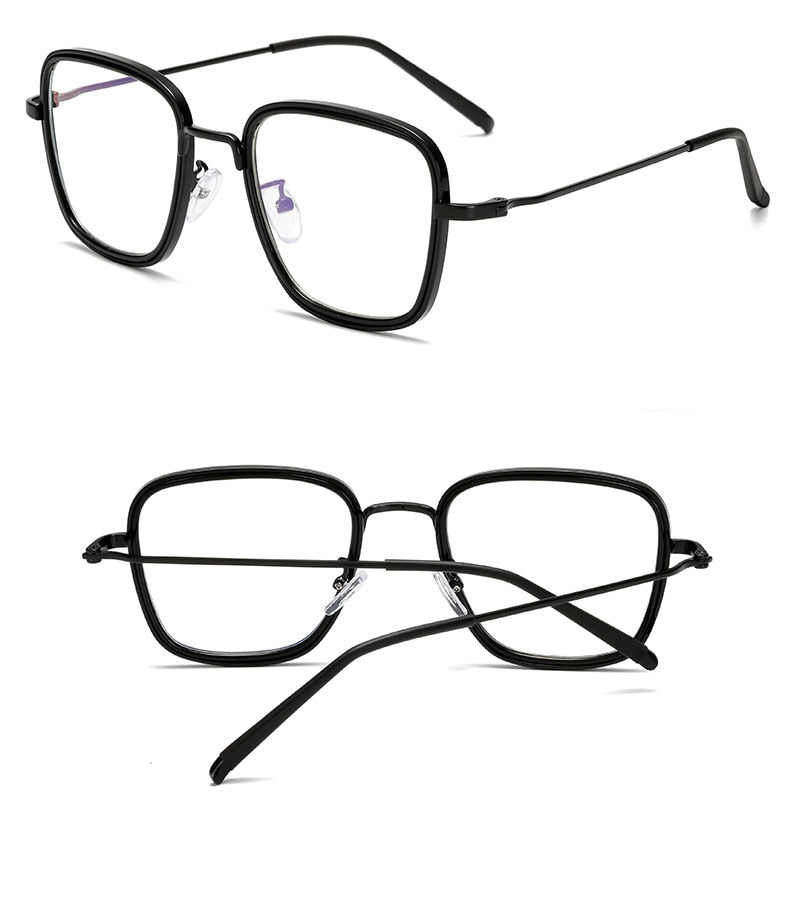 Hotochki Unisex Full Rim Alloy Metal Round Frame Eyeglasses 5206 Full Rim Hotochki