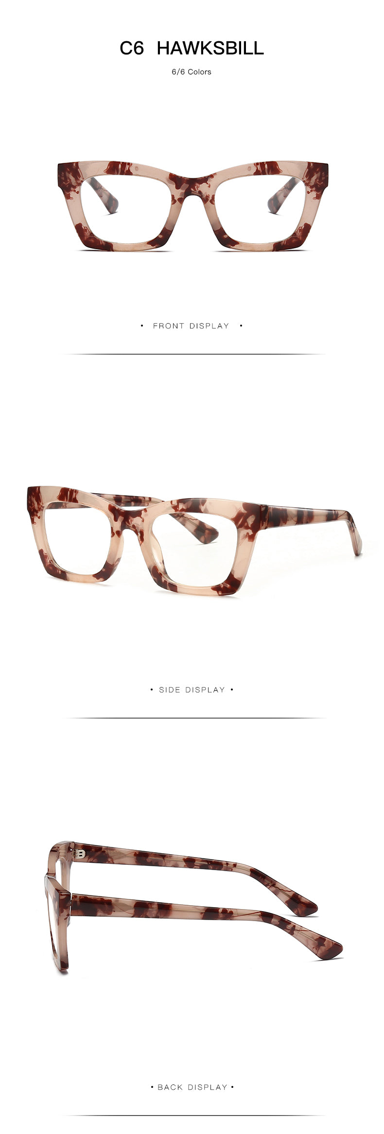 Gmei Women's Full Rim TR 90 Titanium Cat Eye Frame Eyeglasses 2016 Full Rim Gmei Optical