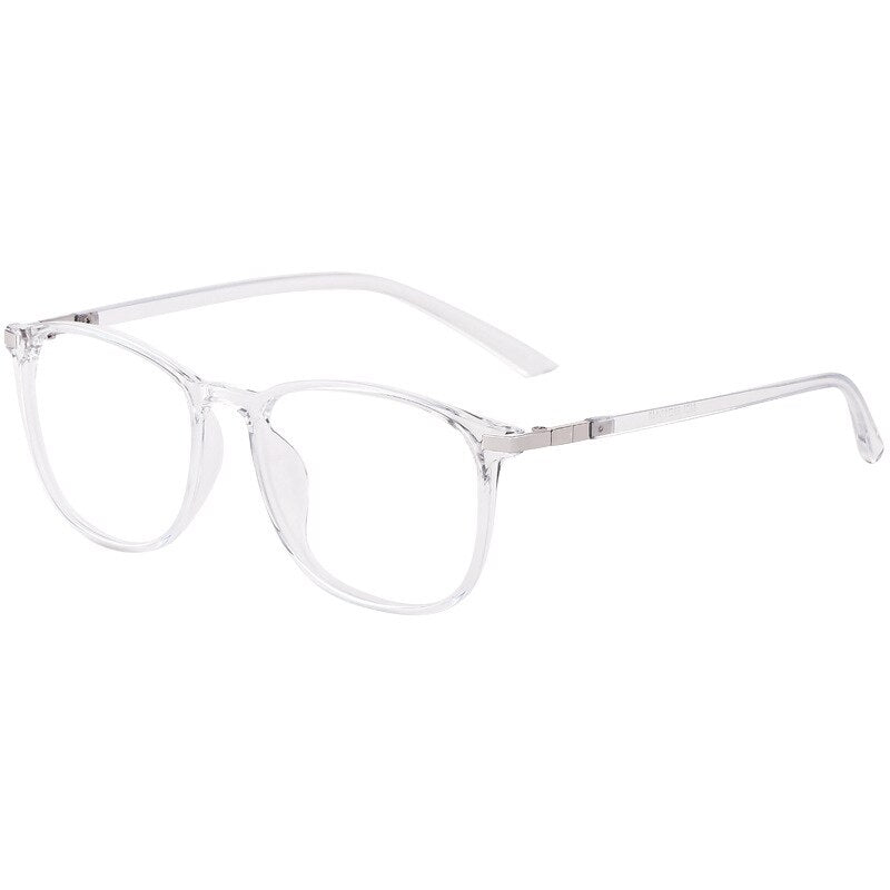 Yimaruili Unisex Full Rim TR 90 Resin Round Frame Eyeglasses 6621 Full Rim Yimaruili Eyeglasses