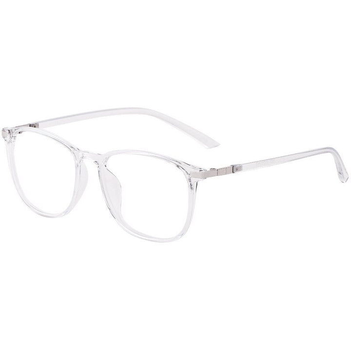 Yimaruili Unisex Full Rim TR 90 Resin Round Frame Eyeglasses 6621 Full Rim Yimaruili Eyeglasses
