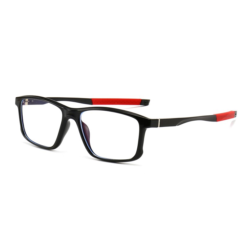 KatKani Men's Full Rim TR90 Aluminum Magnesium Square Frame Sports Eyeglasses 5827 Sport Eyewear KatKani Eyeglasses   
