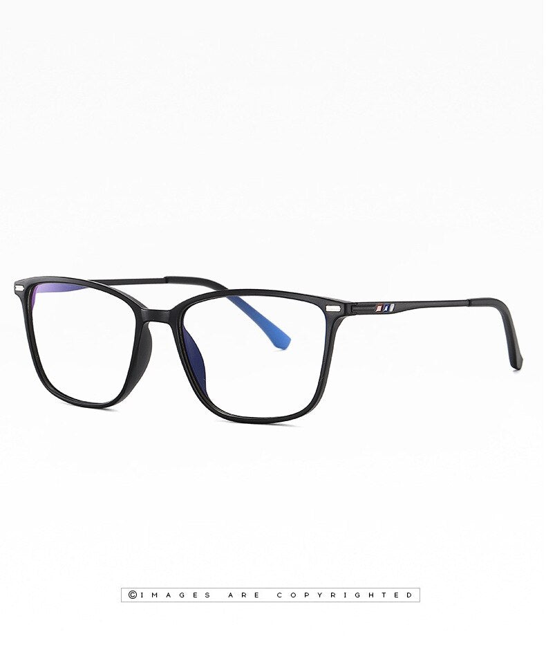 Yimaruili Men's  Full Rim TR 90 Frame Eyeglasses 6912 Full Rim Yimaruili Eyeglasses