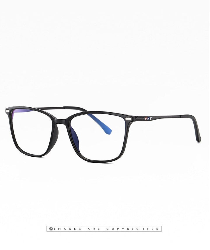 Yimaruili Men's  Full Rim TR 90 Frame Eyeglasses 6912 Full Rim Yimaruili Eyeglasses