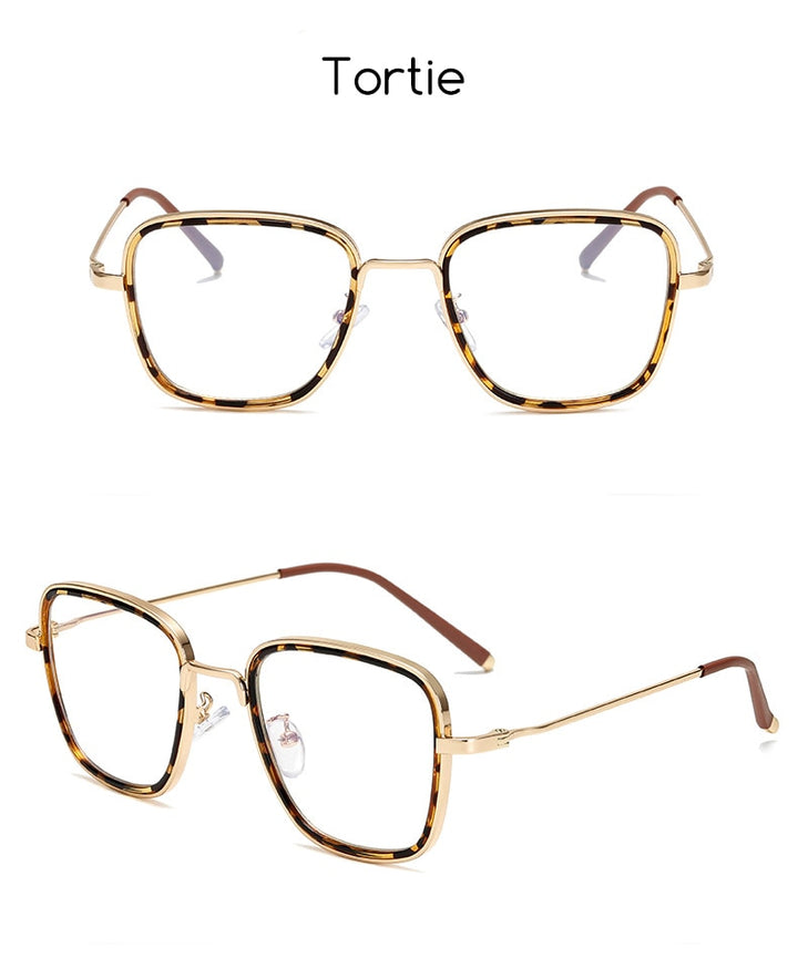 Hotochki Unisex Full Rim Alloy Metal Round Frame Eyeglasses 5206 Full Rim Hotochki