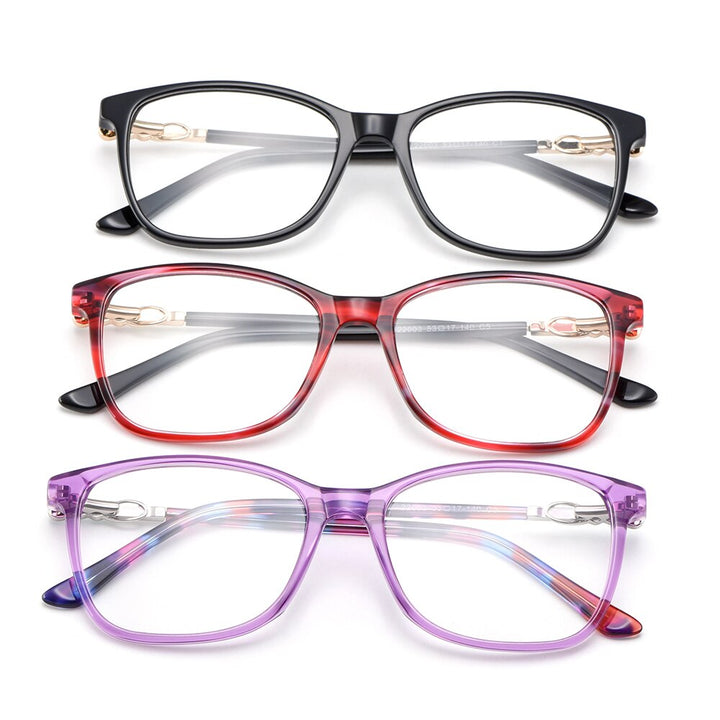 Gmei Women's Eyeglasses Acetate Glasses Frame M22003 Full Rim Gmei Optical