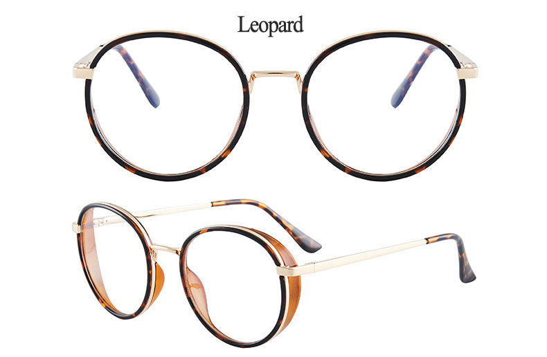 Hotony Women's Full Rim TR 90 Resin Round Frame Eyeglasses 7028 Full Rim Hotony
