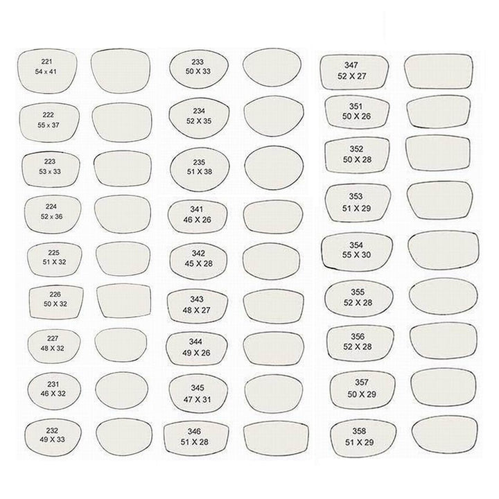 Chashma Ottica Men's Rimless  Polygon Titanium Eyeglasses 5018 Rimless Chashma Ottica