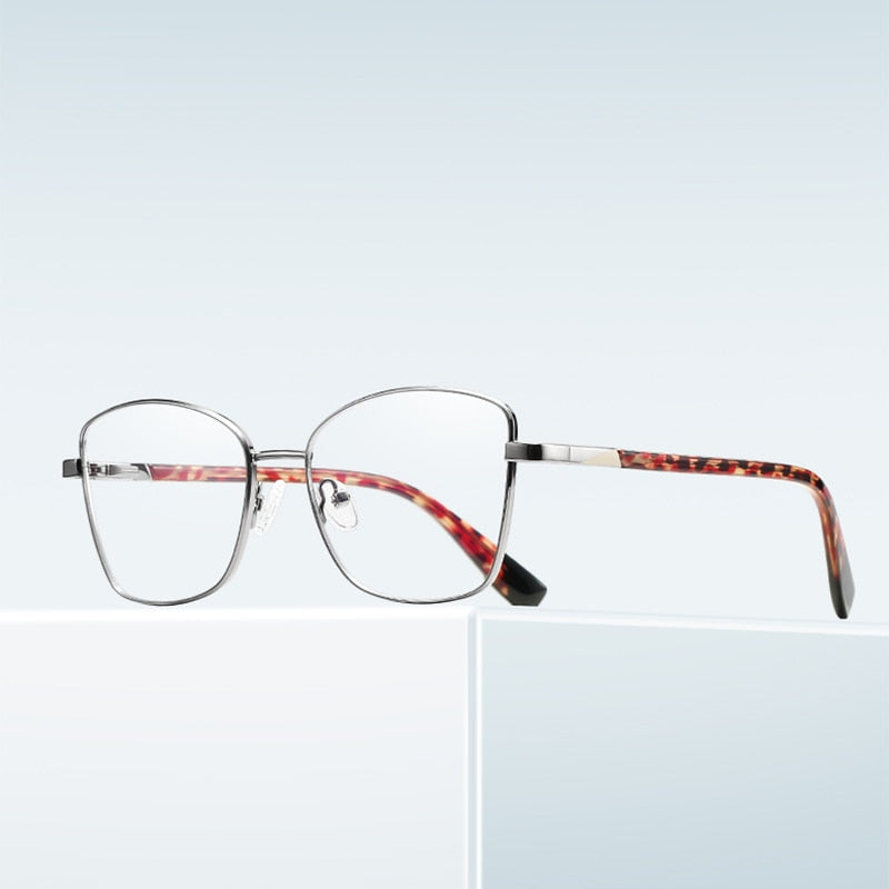 Hotochki Unisex Full Rim Square Alloy Frame Eyeglasses 3010 Full Rim Hotochki