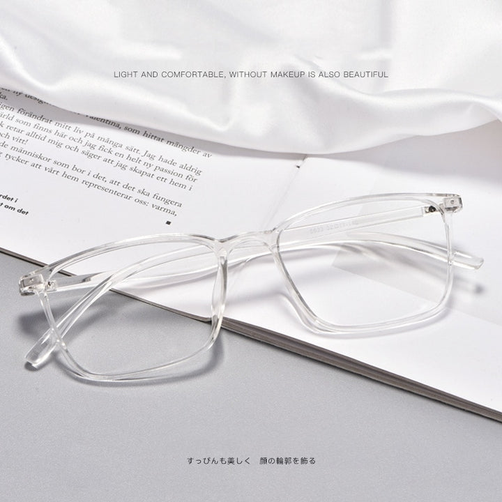 Yimaruili Unisex Full Rim TR 90 Resin Frame Eyeglasses 6633 Full Rim Yimaruili Eyeglasses