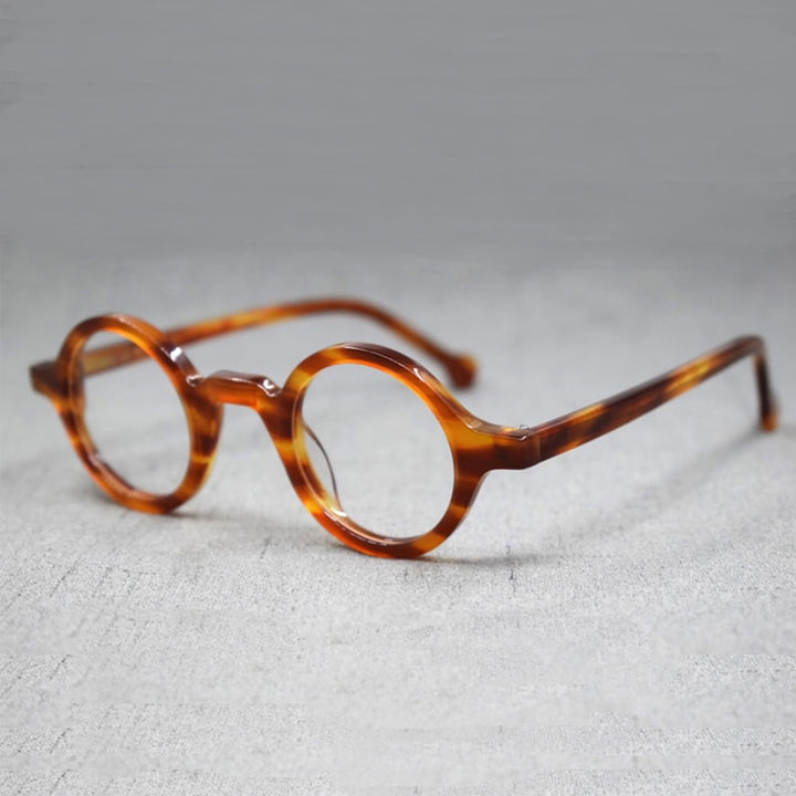Yujo Unisex Full Rim Round Reading Glasses Acetate Y031 Reading Glasses Yujo