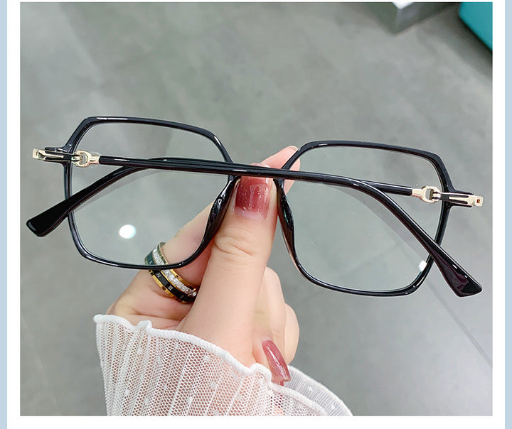Hotony Women's Full Rim TR 90 Resin Square Frame Eyeglasses Lk303 Full Rim Hotony