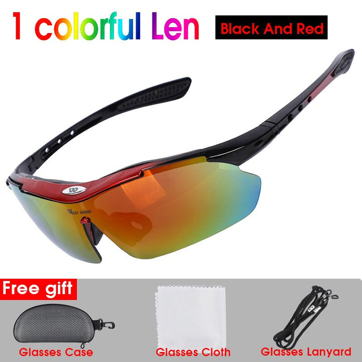 West Biking Unisex Full Rim Rectangle Acetate Polarized Sport Sunglasses YP0703111-135-136 Sunglasses West Biking