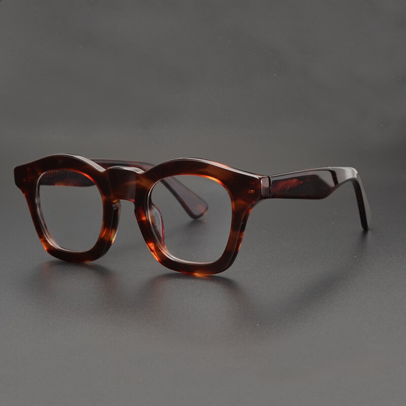 Gatenac Unisex Full Rim Acetate Handcrafted Round Frame Eyeglasses Zxyj16 Full Rim Gatenac 3