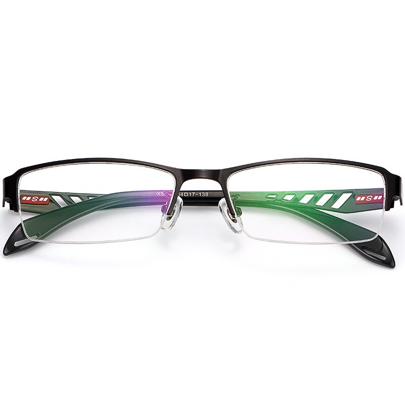 Reven Jate Xs505 Unisex Semi Rim Alloy Tr 90  Eyeglasses Semi Rim Reven Jate
