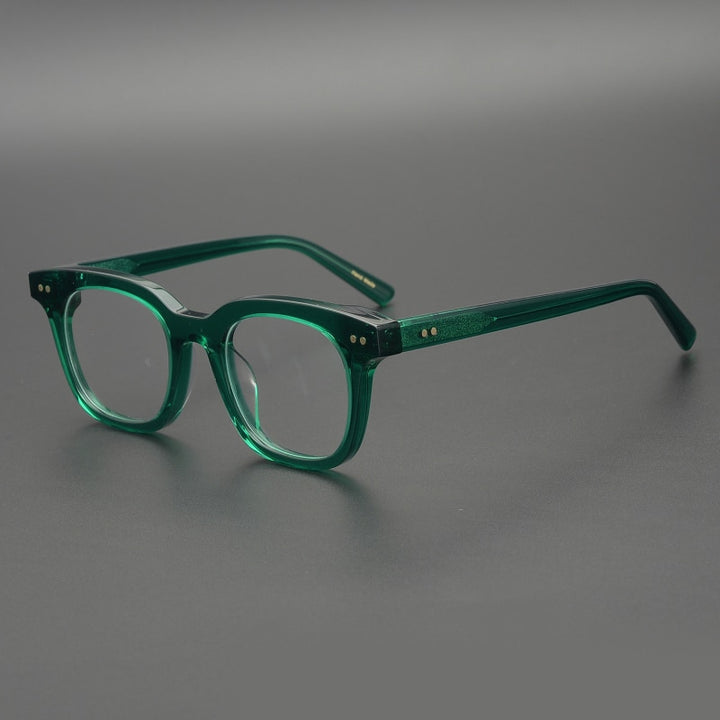 Gatenac Unisex Full Rim Square Acetate Frame Eyeglasses  Gxyj163 Full Rim Gatenac 2