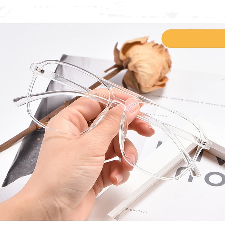 Yimaruili Unisex Full Rim TR 90 Resin Double Bridge Frame Eyeglasses D138 Full Rim Yimaruili Eyeglasses