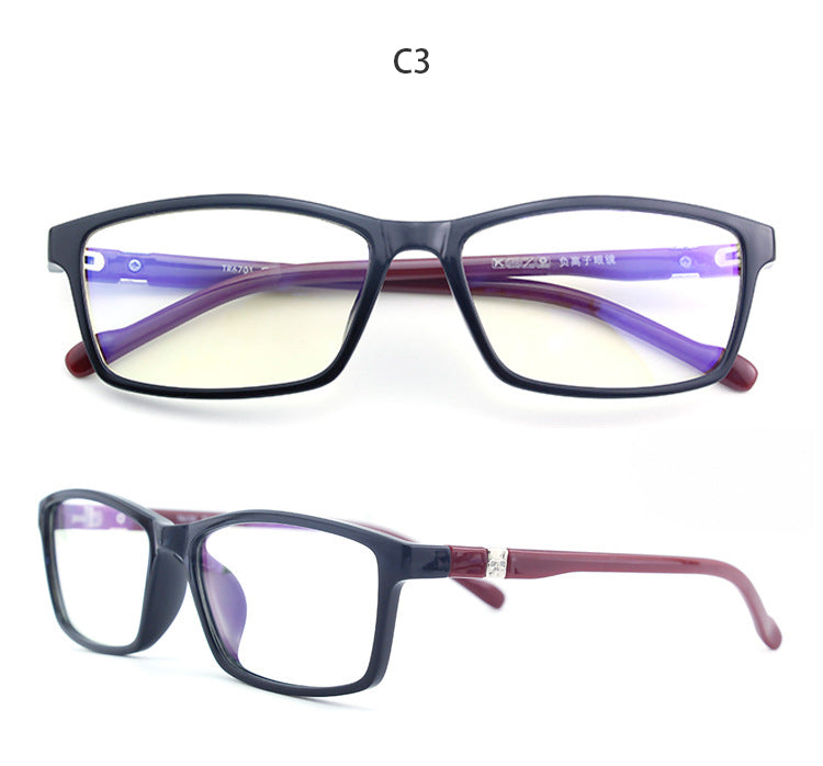 Hdcrafter Unisex Full Rim Square Tr 90 Acetate Frame Eyeglasses N6701 Full Rim Hdcrafter Eyeglasses
