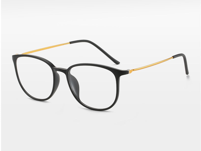 Hotony Unisex Full Rim Square TR 90 Alloy Frame Eyeglasses 2212 Full Rim Hotony