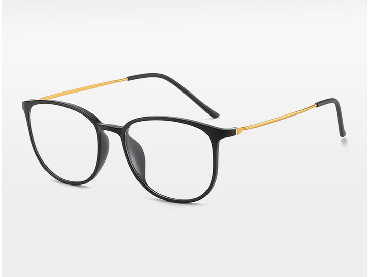 Hotony Unisex Full Rim Square TR 90 Alloy Frame Eyeglasses 2212 Full Rim Hotony