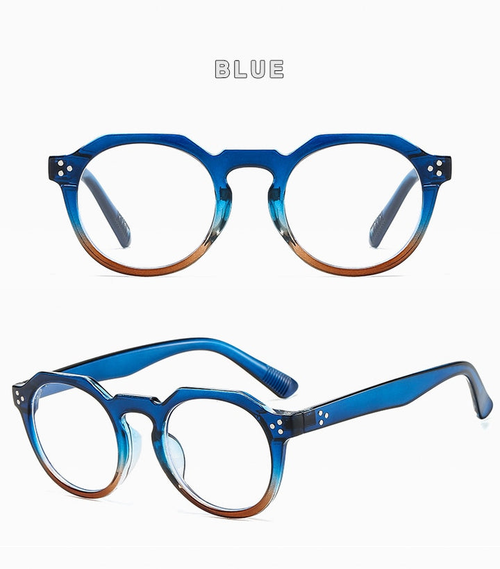 Hotochki Unisex Full Rim PC Plastic Resin Frame Eyeglasses 3395 Full Rim Hotochki