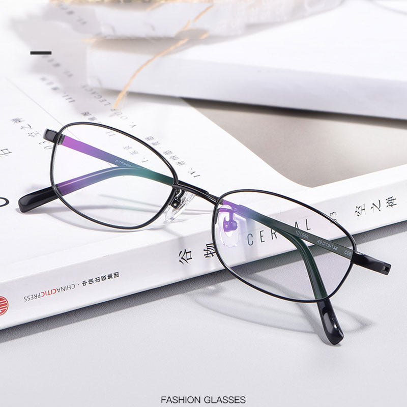 Hotochki Men's Full Rim Titanium Frame Eyeglasses 10196 Full Rim Hotochki