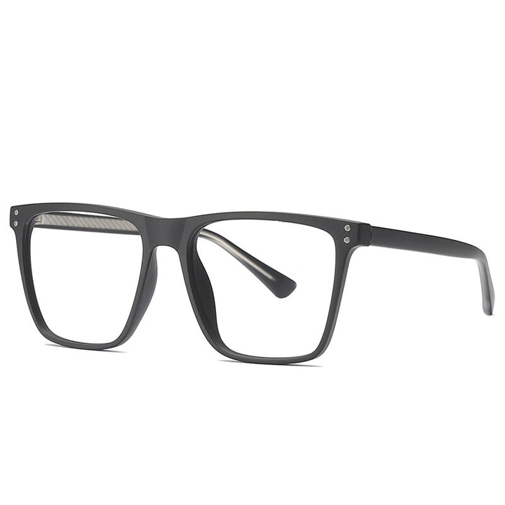 Hotochki Women's Full Rim Square TR-90 Resin Frame Eyeglasses 2023 Full Rim Hotochki Sand Black