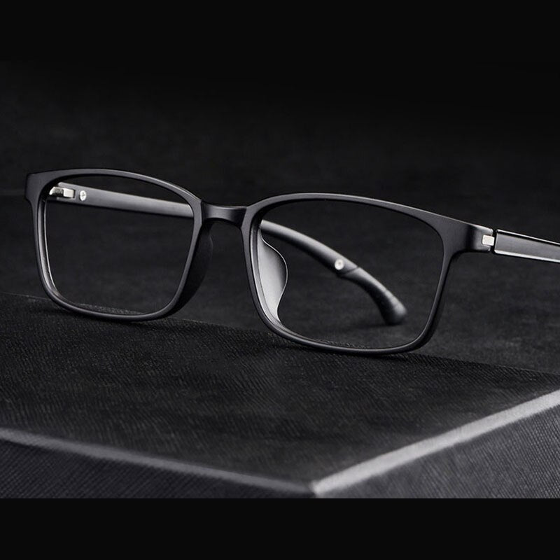 Handoer Men's Full Rim Square Acetate Eyeglasses 5106 Full Rim Handoer