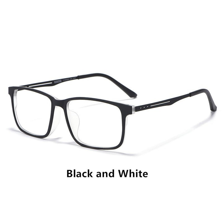 Yimaruili Unisex Full Rim Tr 90 Titanium Eyeglasses 8838 Full Rim Yimaruili Eyeglasses