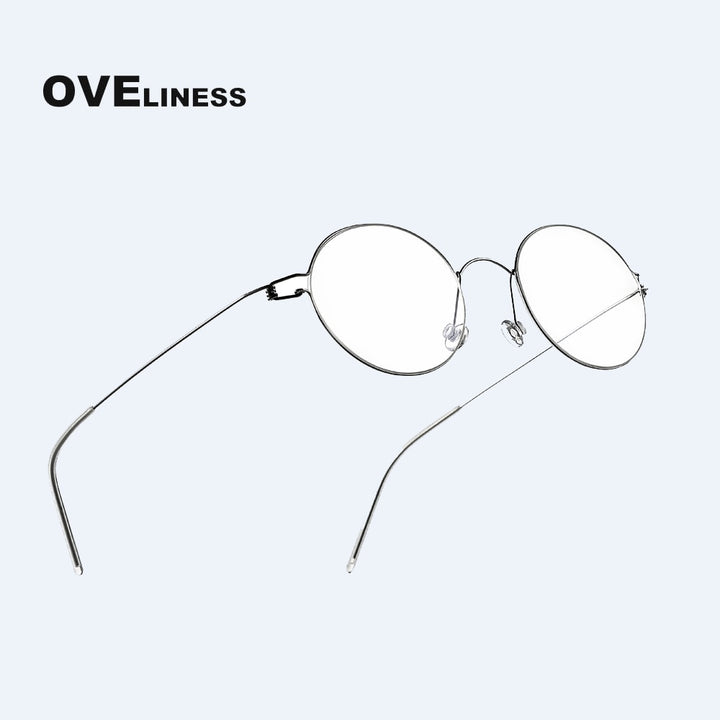Oveliness Unisex Full RimTitanium Screwless Eyeglasses Ols02 Full Rim Oveliness