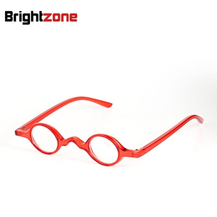 Brightzone Unisex Full Rim Round Acetate Reading Glasses Hc46 Reading Glasses Brightzone