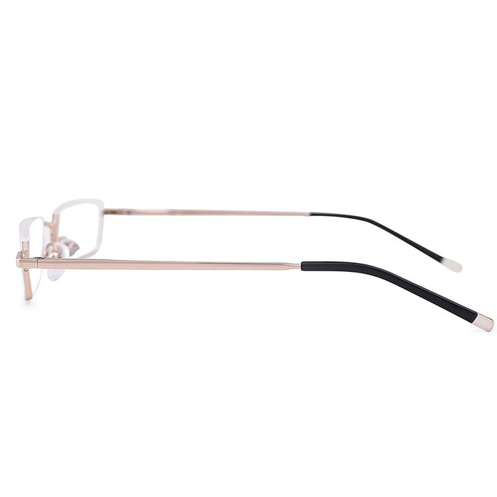 Brightzone Women's Semi Rim Square Alloy Acetate Reading Glasses R995 Reading Glasses Brightzone