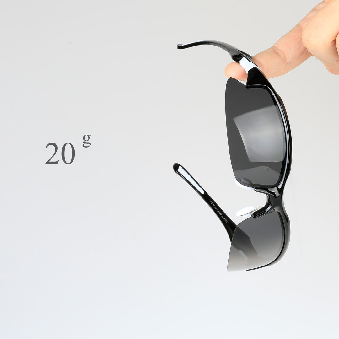 Comaxsun Men's Polarized Full Rim Rectangle Acetate Sport Sunglasses XQ129 Sunglasses Comaxsun