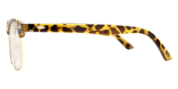Hdcrafter Unisex Full Rim Round Acetate Frame Eyeglasses L8056 Full Rim Hdcrafter Eyeglasses