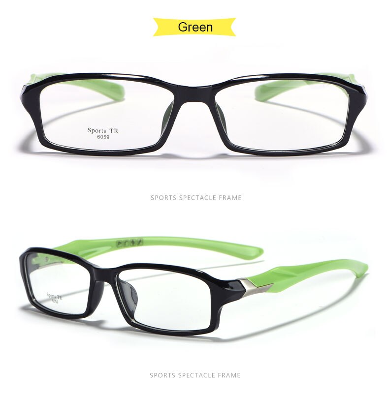 Hotochki Unisex Full Rim TR-90 Resin Frame Sport Eyeglasses 6059 Full Rim Hotochki