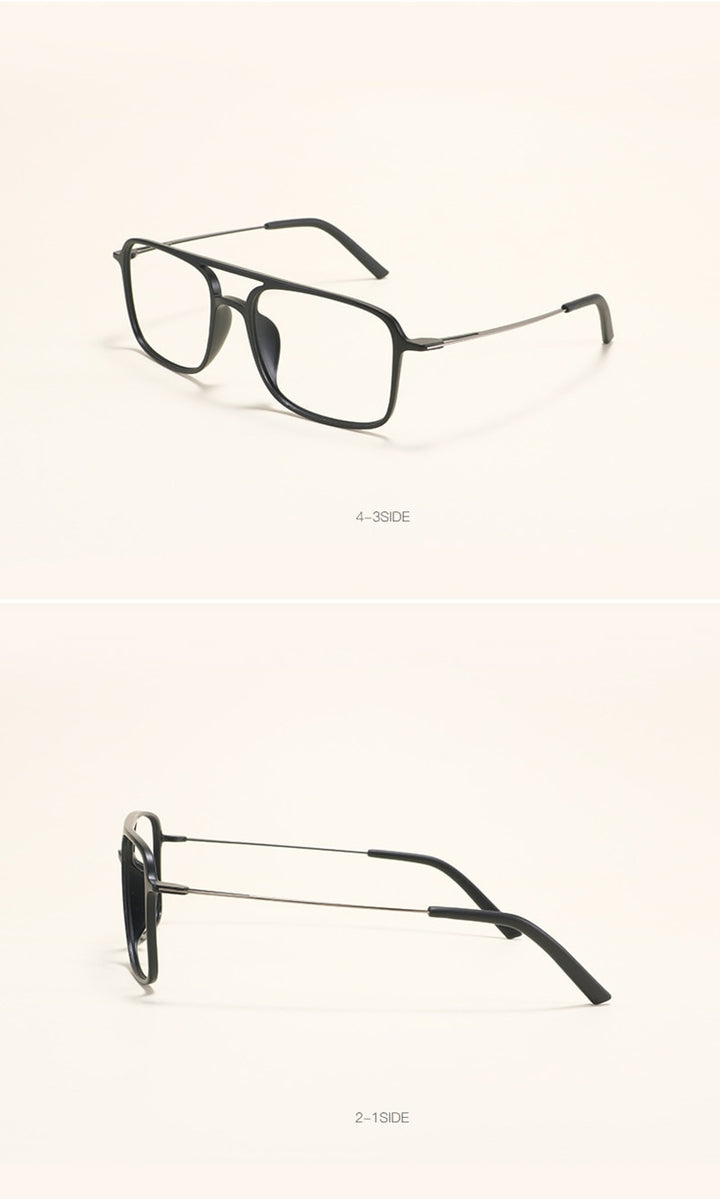 Hotochki Unisex Full Rim Ultem Resin Frame Eyeglasses 2235 Full Rim Hotochki