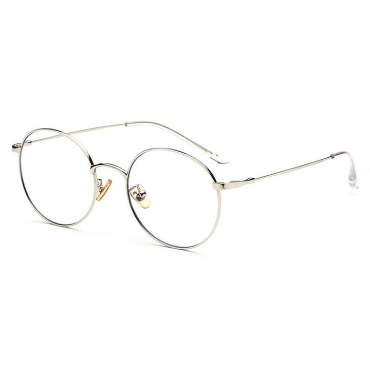 Hotochki Unisex Full Rim Round Alloy Frame Eyeglasses 77507 Full Rim Hotochki
