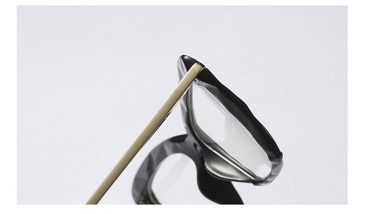 Hotony Women's Full Rim Cat Eye Acetate Frame Eyeglasses 97533 Full Rim Hotony