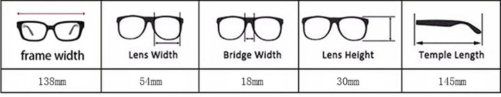 Hotony Men's Semi Rim Browline Titanium Frame Eyeglasses 6688 Semi Rim Hotony
