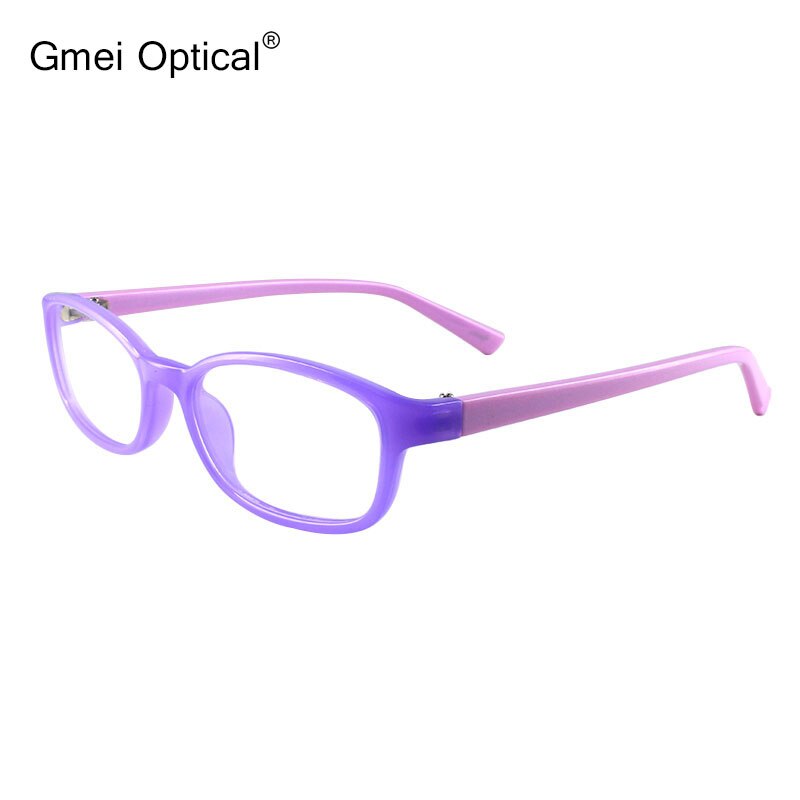 Gmei Women's Eyeglasses Purple Acetate Oval Full Rim Small Face T8115 Full Rim Gmei Optical